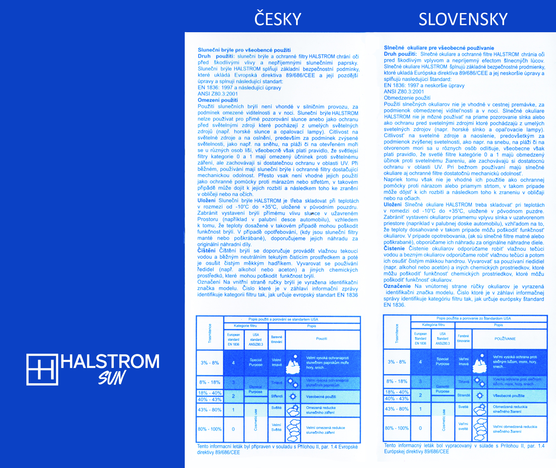 Halstrom Sun Booklet